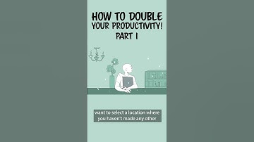 How To INCREASE Your Productivity