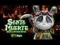 Kidrobot Santa Muerte 8" Dunny by Stephanie Buscema DCON 2019 Exclusive Prosperity GREEN Edition!!!