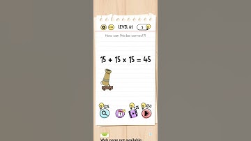 Brain test Level 61 Walkthrough Solution By Mobile Gaming Junction