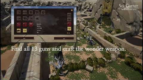 Sol Garner - Pyramid Field Demo (COD Zombies inspired indie game)