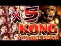 ★KING KONG WIN!★ KONG OF SKULL ISLAND Slot Machine Bonus ...