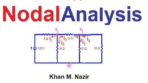 Nodal Analysis || Practice Problem 3.1 || Example 3.1 || LCA 3.2(English)(Alexander & Sadiku)