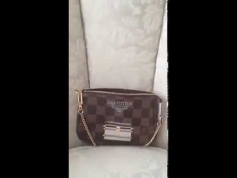 Louis Vuitton mini pochette - YouTube