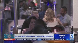 L.A. County prepares to move into less-restrictive reopening tier