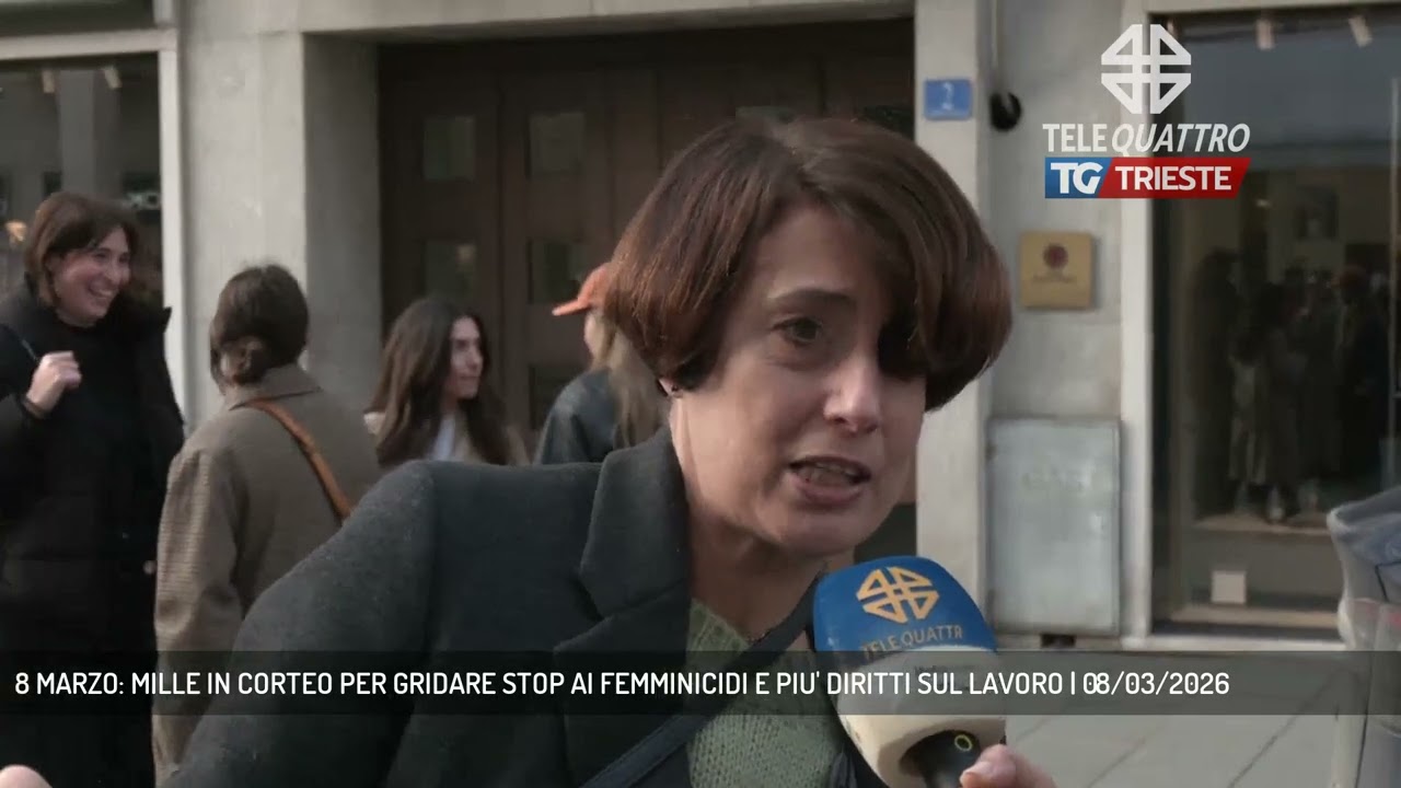 8 MARZO: MILLE IN CORTEO PER GRIDARE STOP AI FEMMINICIDI E PIU' DIRITTI SUL LAVORO | 08/03/2026