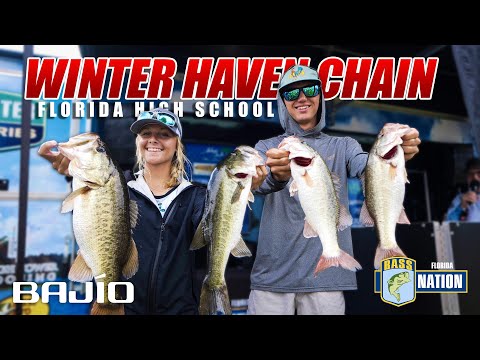 FISHING The FAMOUS Winter Haven Chain - Florida Bass Nation High School (4K)