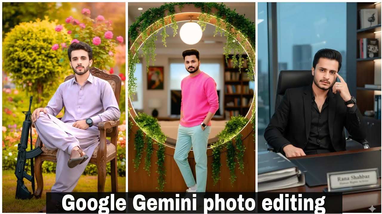 Instagram Trending Snow Ai 3 Photos Photo Editing in Google Gemini | Instagram Trending Edit