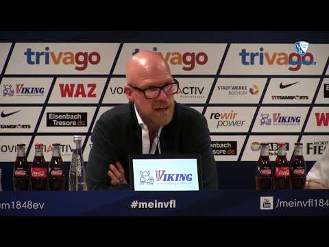 Die Pressekonferenz nach der Partie VfL Bochum 1848 - FC St. Pauli