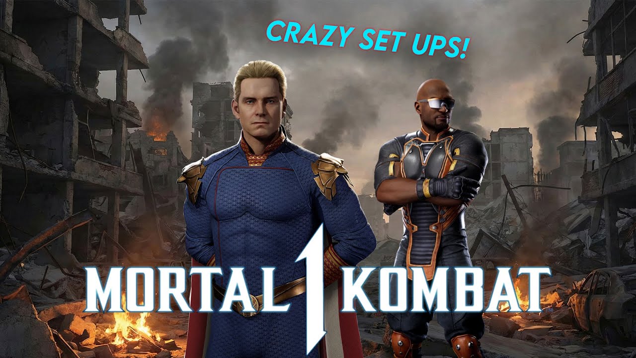 mortal kombat 1 - Homelander/Darrius cool set ups