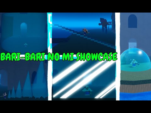 BARI-BARI NO MI SHOWCASE (BARRIER FRUIT)!