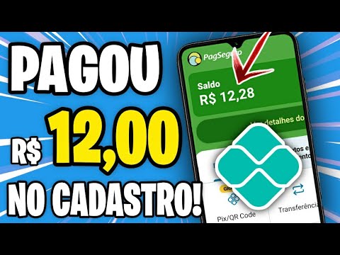 PAGA R$12,00 NO CADASTRO! APP PAGANDO POR CADASTRO VIA PIX / BONUS GRATIS