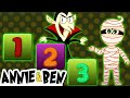 Learning Videos for Kids | Learn numbers with a SPOOKY xylophone with Annie and Ben