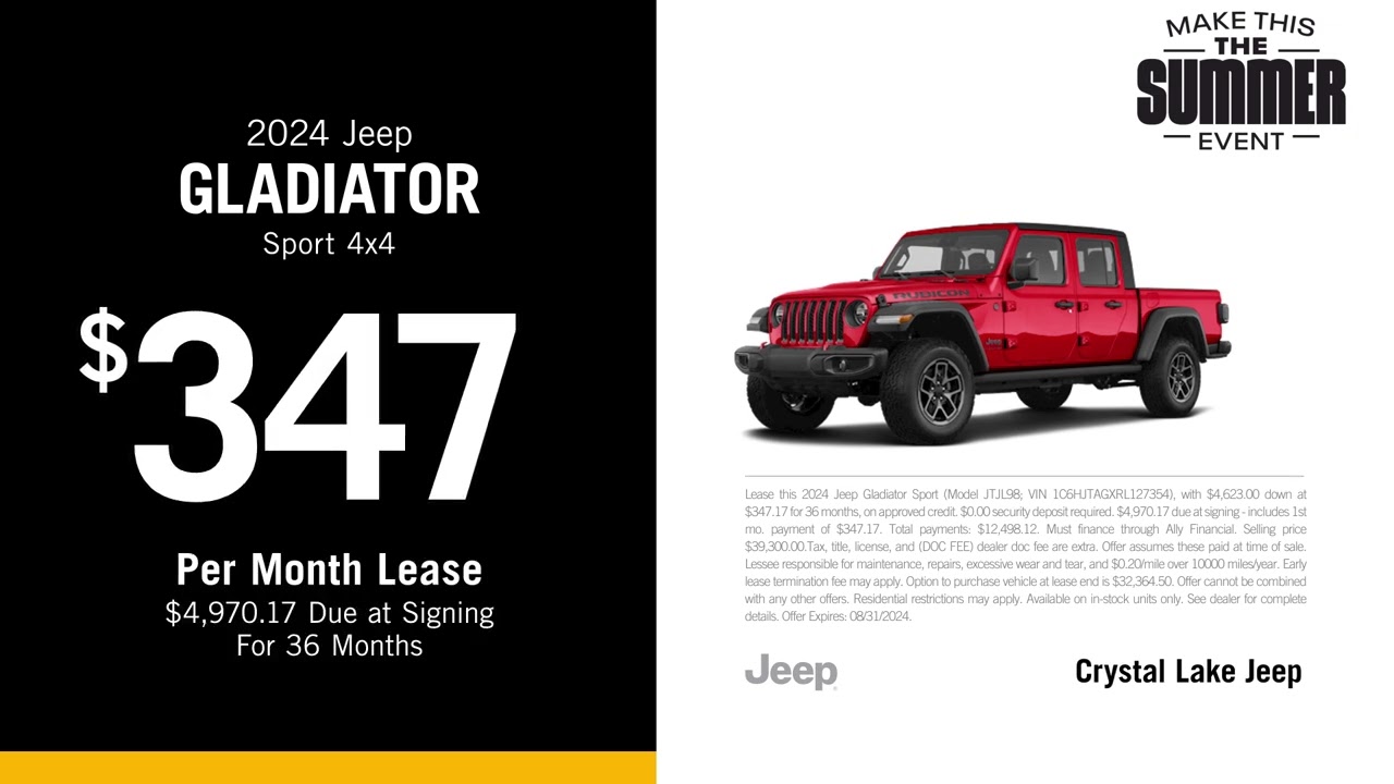 Jeep Gladiator 08/02/2024 4128938