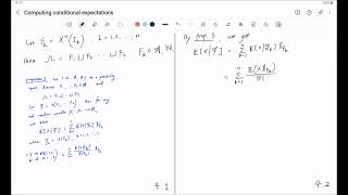computing conditional expectations 05 application to covariance loss
