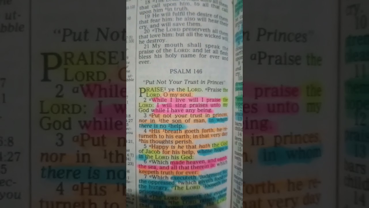 WHILE I LIVE WILL I PRAISE THE LORD!