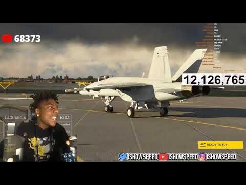IShowSpeed Plays Microsoft Flight Simulator *FULL VIDEO* - YouTube