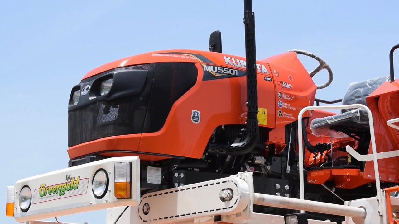 KUBOTA MU5501 4WD 55 HP | KUBOTA TRACTOR HARVESTER IN HINDI | CTV KUBOTA MU5501 4WD 55 HP | KUBOTA TRACTOR HARVESTER IN HINDI | CTV
