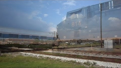 Amtrak Train CSX Coal Train Battle It Out In Near Collision