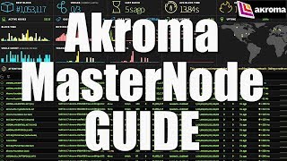 Akroma Masternode Guide - How To Install & Setup Your Own Akroma MN Full Tutorial