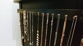 Simple DIY jewelry organizer - Tangle free necklaces by longfloat 137 views 4 years ago 1 minute, 30 seconds