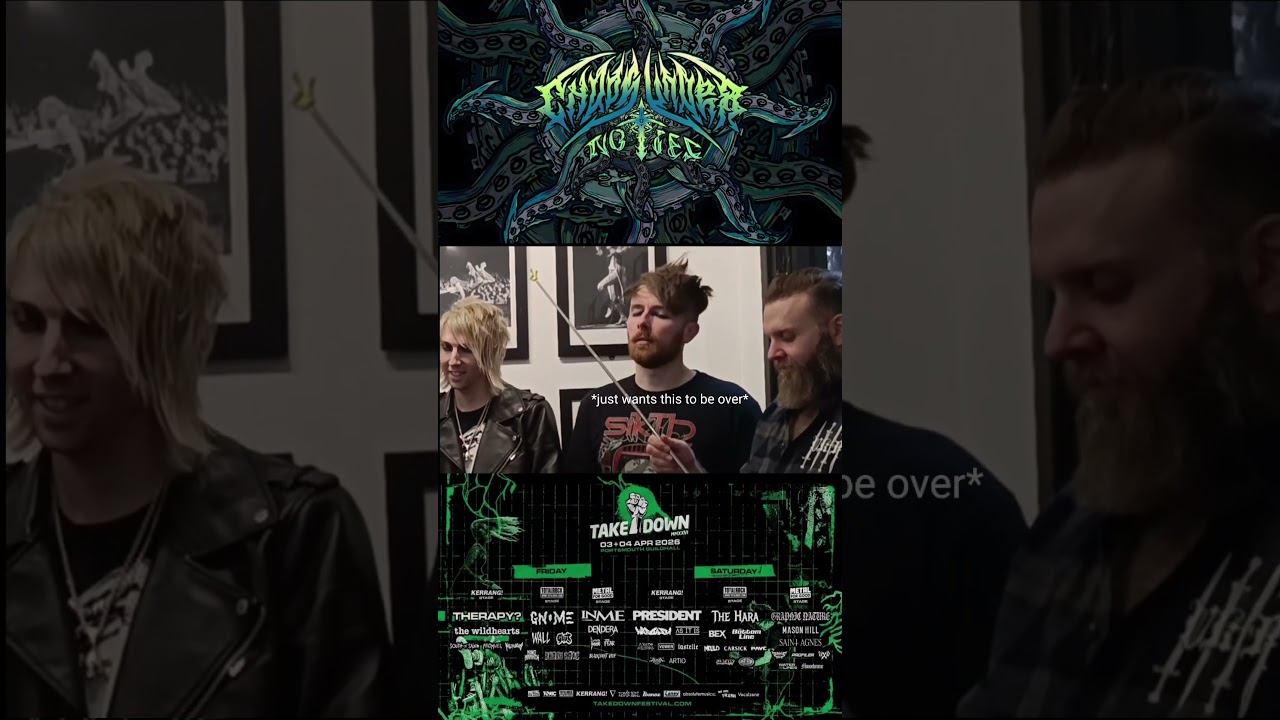 South Of Salem - Takedown Festival 2026 - Chaos Compilation #metal #interview #chaos