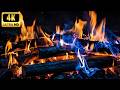 The Real Reason Blue Fireplace Flames Feel More Relaxing Than Ordinary Fires | 4K Fireplace 12 Hours