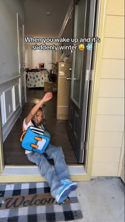 OMG y’all why is it so cold 🥶❄️ #sharkeisha #omg #winter #shorts