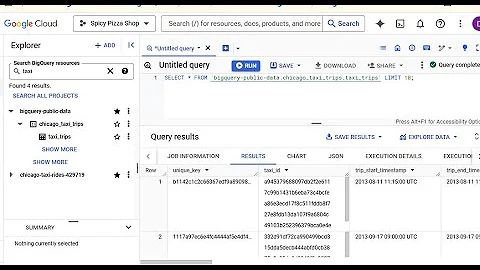 Big Query Sandbox: Public Datasets How-to