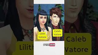 Do you know Lilith And Caleb’s backstory? #sims4 #simslore #simsvampires #sims4lore #simsmystery