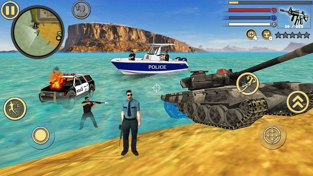 Miami police Crime Vice Simulator game 👮🚔👮‍♂️| YouTube Gaming