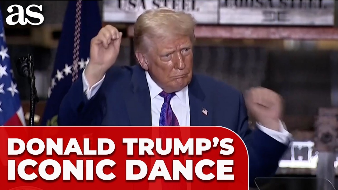 TRUMP stuns Georgia crowd by ending his speech with the ICONIC TRUMP DANCE