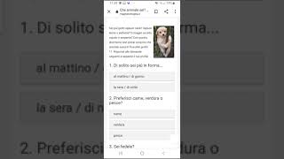 QUIZ CHE ANIMALE SEI ?? screenshot 2