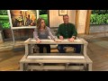 Convert-A-Bench Ultra II Outdoor 2-in-1 Bench-to-Table w/5 Year LMW with Stacey Stauffer Convert-A-Bench Ultra II Outdoor 2-in-1 Bench-to-Table w/5 Year LMW with Stacey Stauffer