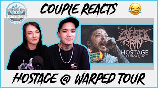 COUPLE REACTS | Chelsea Grin - "Hostage" | Live @ Warped Tour 2018 | REACTION/ REVIEW |