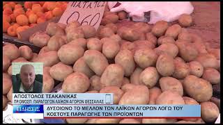 Βόλος Δυσοίωνο το μέλλον των λαϊκών αγορών λόγω του κόστους παραγωγής των προϊόντων 081026