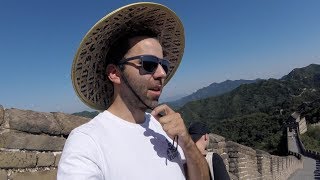 I SLID DOWN THE GREAT WALL OF CHINA ON A SLIDE