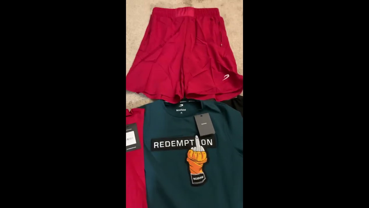 Boxraw shirts and shorts REVIEW