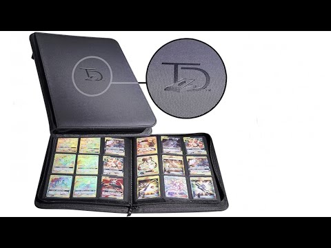 topdeck 500 card binder TopDeck 500 Card Ringless Zip Binder Pro - 9-Pocket Pages Side Load Sleeve  TCG Storage Portfolio