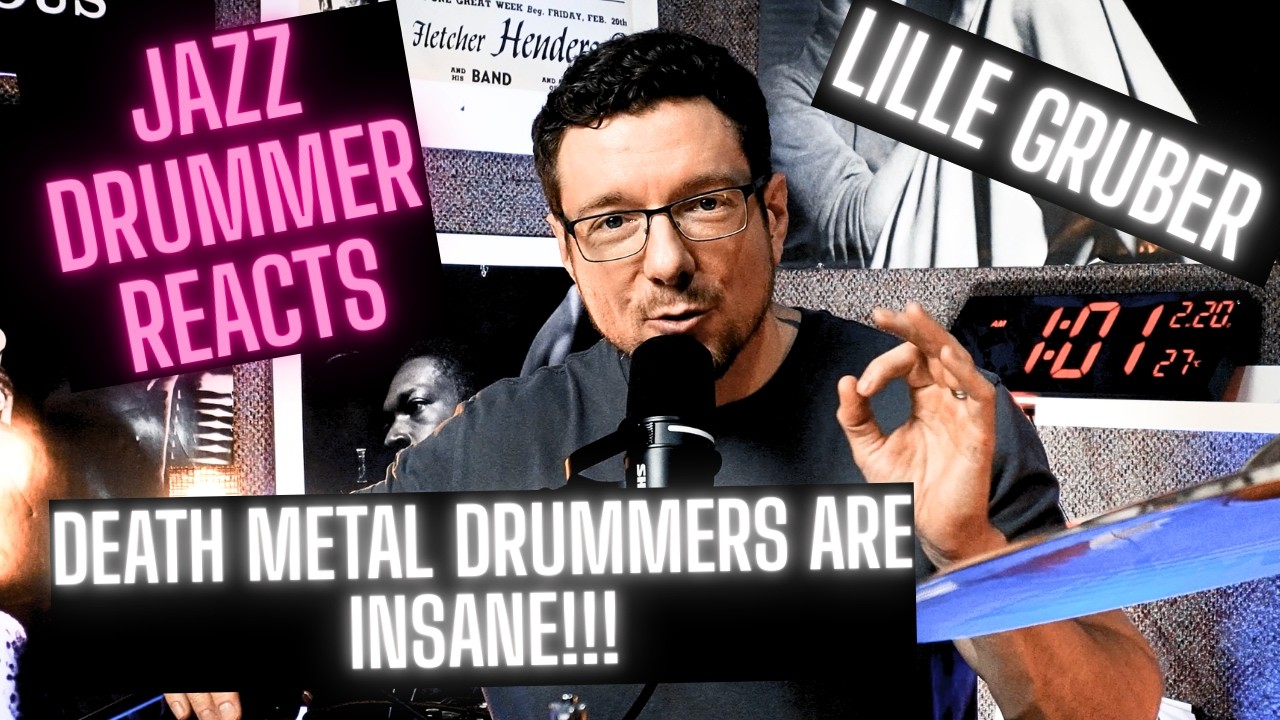 - JAZZ DRUMMER REACTS TO DEATH METAL - - LILLE GRUBER - - DEFEATED SANITY!! - - TOTALLY INSANE!!!! -