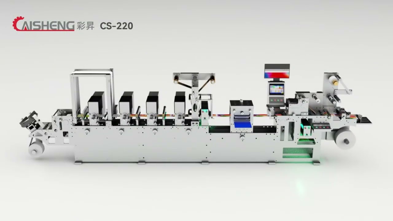 CS-220 เครื่องพิมพ์ฉลากแบบอินเทอร์มิตเทนต์ | โซลูชันการพิมพ์และตกแต่งครบวงจร 