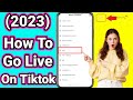 cara live di tiktok 2023 || go live on tiktok without 1000 followers 2023