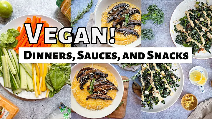 Plant Based Vegan Dinner Recipes, Sauces, Snacks, ...