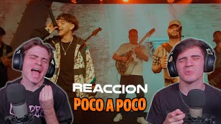 [REACCION] Xavi, Los Dareyes De La Sierra - Poco a Poco (Official Video)