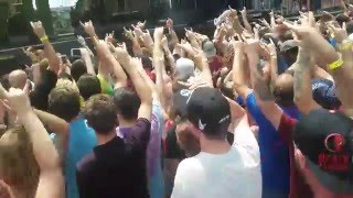 Yelawolf EPIC!!! Rockville 2016, man dies, Biggest mosh pit ever