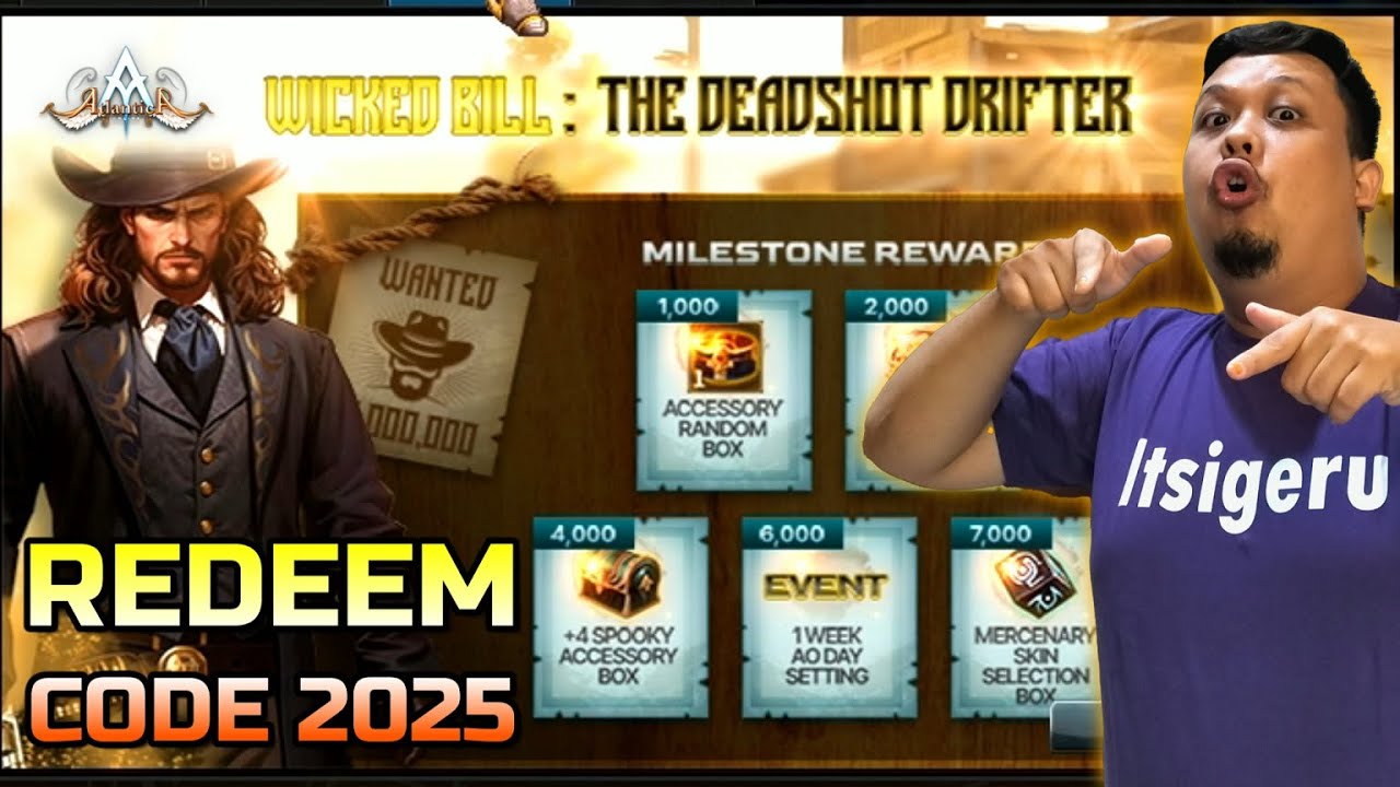 Review Redeem Code WICKEDWEST2025 | Atlantica Online