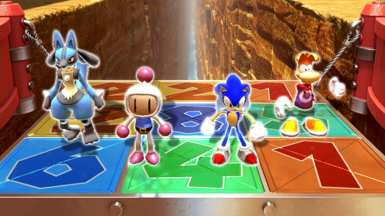 Lucario plays Mario Party Superstars | Minigames | CPU Master (Pokemon MOD)