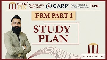 FRM Part 1 Study Plan 2026