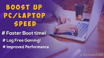 How to make your pc/laptop run faster (3 simple easy steps)