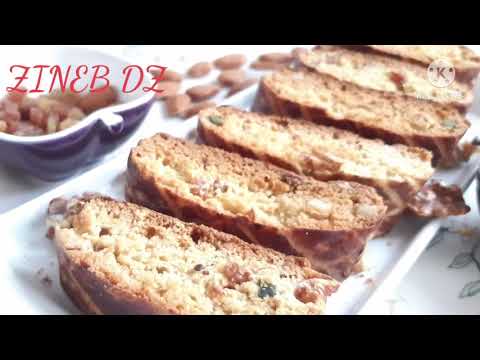 Vídeo: Biscotti Amb Fruits Secs, Fruites Confitades I Panses