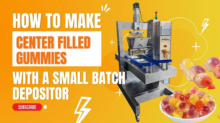 Small Batch Gummy Making with SaintyCo DM-50X Depositor - Starting Producing Center Filled Gummies